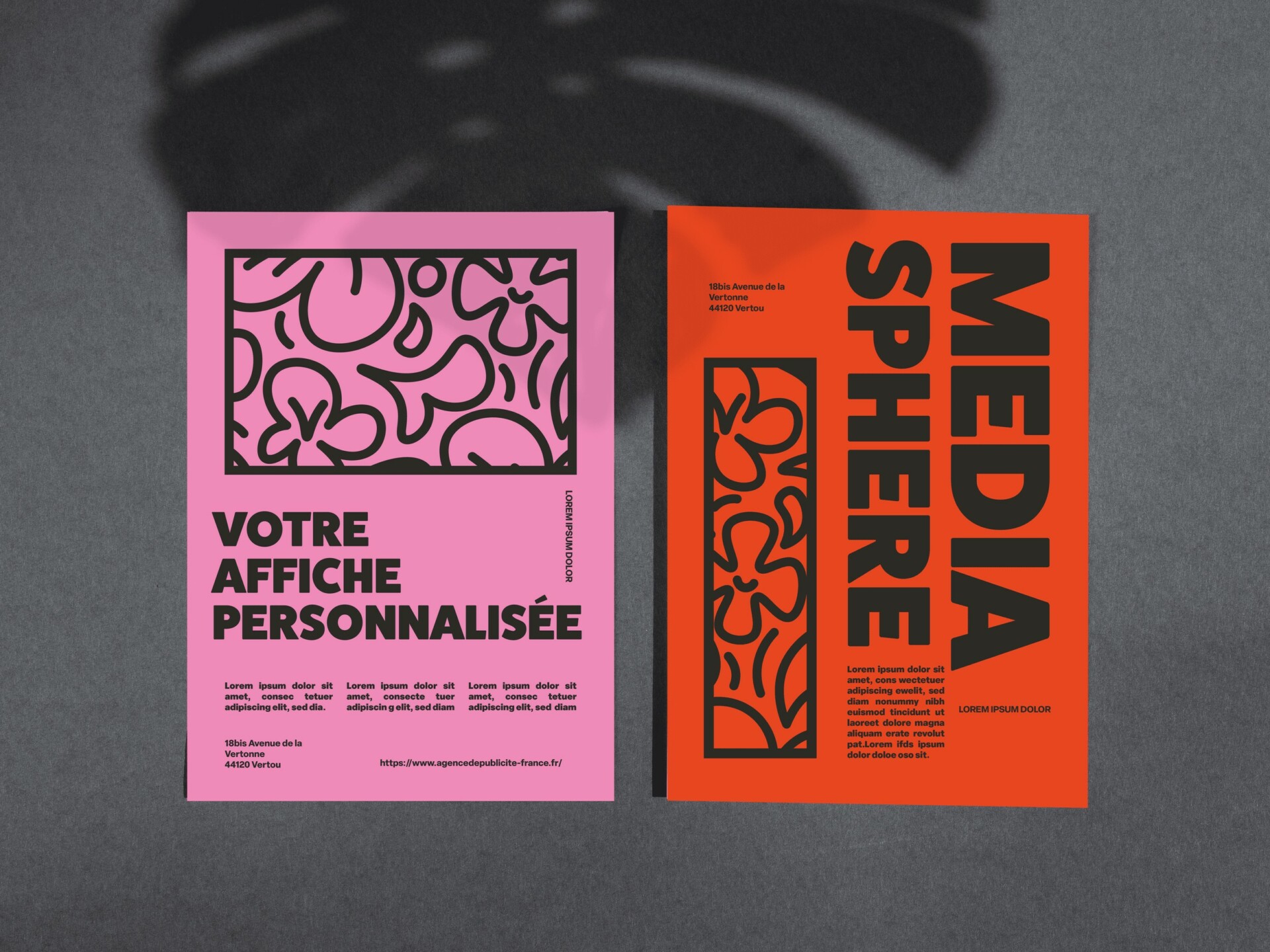Affiches publicitaires à Nantes